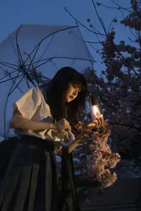 Xing Zhi Ka Tao: Dreamy Cherry Blossom Twilight with a Lantern - YiTuYu Vol.8564 - image 11