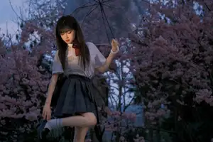 Xing Zhi Ka Tao: Dreamy Cherry Blossom Twilight with a Lantern - YiTuYu Vol.8564 - image 8