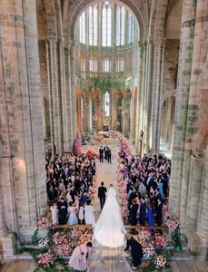 Historic 1000-Year-Old Fortress Breaks Ancient Rules for Billionaire's Son's Wedding - image 16