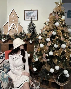 Stunning Vietnamese WAGs Celebrate Christmas: A Glimpse into Their Festive Holiday Style and Glamorous Decorations - image 0