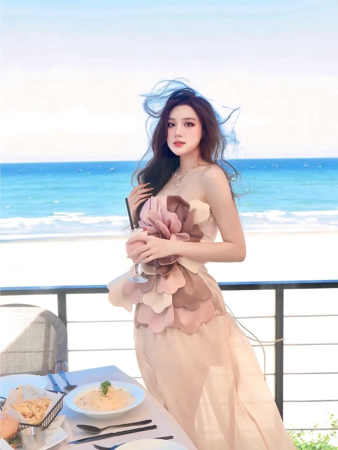 Miss Phuong Oanh Radiates Confidence in Sexy Attire, Highlighting Her Flawless Skin and Toned Physique