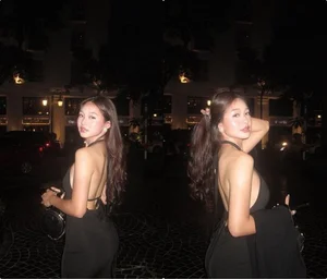 Daughter of Volleyball Star Kim Hue Stuns in Elegant Backless Dress - image 7