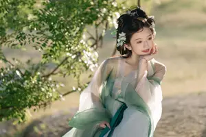 Chi Yan Zai Zhe Li: Ethereal Beauty in Ancient Attire Amidst Nature | YiTuYu Vol.8823 - image 13