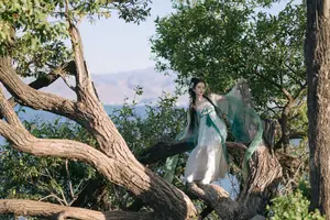 Chi Yan Zai Zhe Li: Ethereal Beauty in Ancient Attire Amidst Nature | YiTuYu Vol.8823 - image 6
