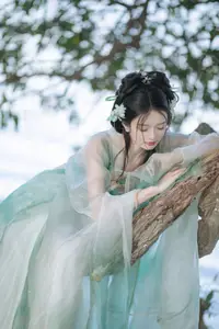 Chi Yan Zai Zhe Li: Ethereal Beauty in Ancient Attire Amidst Nature | YiTuYu Vol.8823 - image 8
