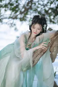 Chi Yan Zai Zhe Li: Ethereal Beauty in Ancient Attire Amidst Nature | YiTuYu Vol.8823 - image 12