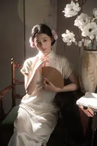 YiTuYu Vol.8655: Fen Mian Gu Niang – Timeless Elegance in Classic Qipao. Discover Asian Beauty and Grace. - image 8