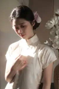 YiTuYu Vol.8655: Fen Mian Gu Niang – Timeless Elegance in Classic Qipao. Discover Asian Beauty and Grace. - image 12