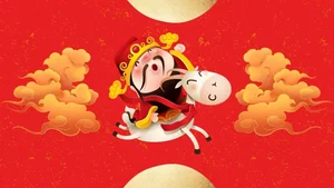 999+ God of Wealth Wallpapers: Attract Prosperity and Good Fortune for the New Year - image 2