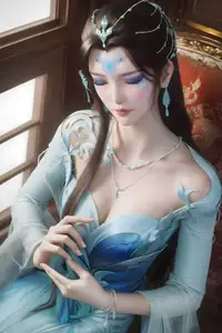 Qingshuang Xianjun AI Generated: Ethereal Beauty from Xian Ni Part01 - image 4