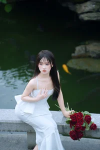 Discover the Grace of Xiao Xiao Yu in YiTuYu Art Language Vol.7395 - Premium Photography - image 1
