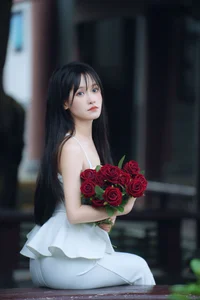 Discover the Grace of Xiao Xiao Yu in YiTuYu Art Language Vol.7395 - Premium Photography - image 5