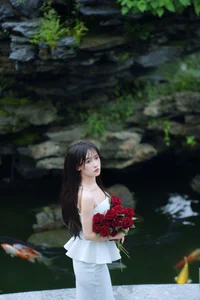 Discover the Grace of Xiao Xiao Yu in YiTuYu Art Language Vol.7395 - Premium Photography - image 7