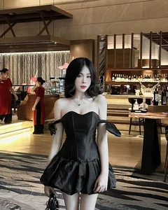 Elegant and Alluring: 168+ Beautiful Girls in Stunning Short Black Dresses - image 2