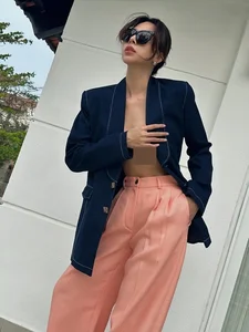 Beauty Queen Ky Duyen and Model Minh Trieu Turn Heads with Seductive Braless Fashion - image 2