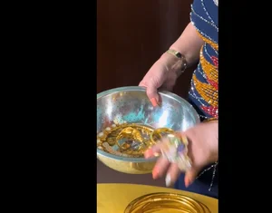 Extravagant Mekong Delta Wedding Stuns Social Media with Basins Full of Gold - image 4