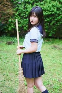 Stunning Mizuki Hoshina in Japanese Girls Secret Vol.4: Sister Sailor Special Digital Photo Book Featuring Elegant School Uniform Portraits - image 3