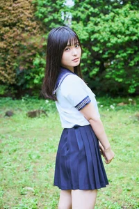Stunning Mizuki Hoshina in Japanese Girls Secret Vol.4: Sister Sailor Special Digital Photo Book Featuring Elegant School Uniform Portraits - image 4