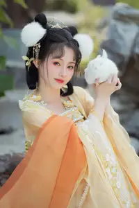 Enchanting Hanfu Elegance: Yi Zhi Nian Gao Jing shines in the artistic YiTuYu Vol.8661 photoshoot - image 7
