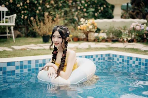 YiTuYu Art Language Vol.4891: A Stunning Showcase of Xin Yi's Elegance - image 2
