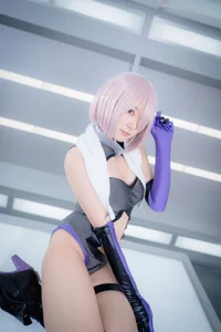 Stunning Mash Kyrielight Cosplay by Yuki Tei - Fate/Grand Order Shielder Part 02 High-Quality Anime Photography - image 1