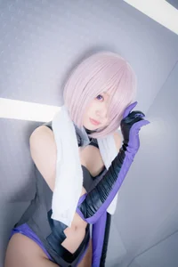Stunning Mash Kyrielight Cosplay by Yuki Tei - Fate/Grand Order Shielder Part 02 High-Quality Anime Photography - image 10