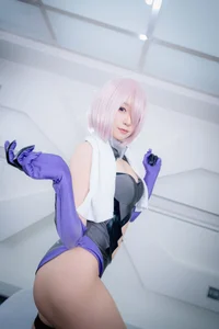 Stunning Mash Kyrielight Cosplay by Yuki Tei - Fate/Grand Order Shielder Part 02 High-Quality Anime Photography - image 25