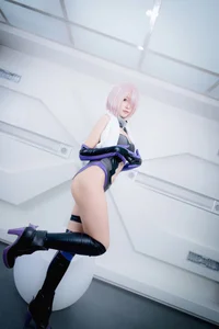 Stunning Mash Kyrielight Cosplay by Yuki Tei - Fate/Grand Order Shielder Part 02 High-Quality Anime Photography - image 30