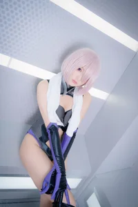 Stunning Mash Kyrielight Cosplay by Yuki Tei - Fate/Grand Order Shielder Part 02 High-Quality Anime Photography - image 3