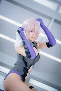 Stunning Mash Kyrielight Cosplay by Yuki Tei - Fate/Grand Order Shielder Part 02 High-Quality Anime Photography - image 31