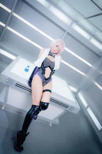 Stunning Mash Kyrielight Cosplay by Yuki Tei - Fate/Grand Order Shielder Part 02 High-Quality Anime Photography - image 21