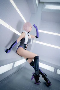 Stunning Mash Kyrielight Cosplay by Yuki Tei - Fate/Grand Order Shielder Part 02 High-Quality Anime Photography - image 19