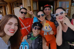 Le Quyen Joins Thanh Thao’s Husband to Support Her Boyfriend at a High-Profile Marathon Event - image 0