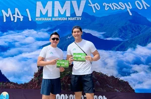 Le Quyen Joins Thanh Thao’s Husband to Support Her Boyfriend at a High-Profile Marathon Event - image 6