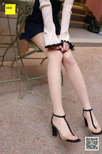 Jingjing in Denim Skirt and Silk Stockings: IESS Sixiangjia 211 Collection - image 30