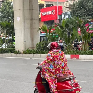 Viral Trend: Riding a Motorbike Wrapped in a Heavy Blanket - image 5