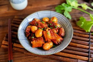 Delicious and Nutritious Braised Pork Ribs with Quail Eggs Recipe - image 5