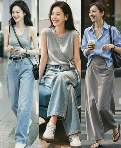 Chic Summer-to-Autumn Fashion: Why Blue and Gray Offer the Perfect Refreshing Look - image 3