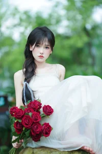 YiTuYu Art Language Vol.7390 Featuring Xiao Xiao Yu: Elegant Portrait Photography Gallery - image 1