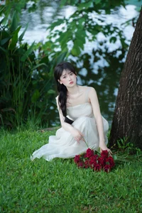 YiTuYu Art Language Vol.7390 Featuring Xiao Xiao Yu: Elegant Portrait Photography Gallery - image 24
