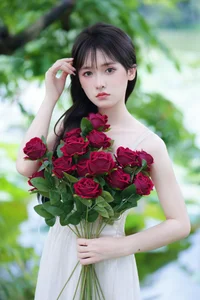 YiTuYu Art Language Vol.7390 Featuring Xiao Xiao Yu: Elegant Portrait Photography Gallery - image 18