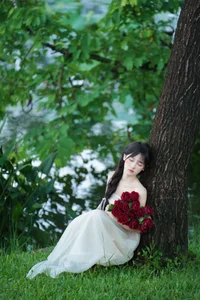 YiTuYu Art Language Vol.7390 Featuring Xiao Xiao Yu: Elegant Portrait Photography Gallery - image 2