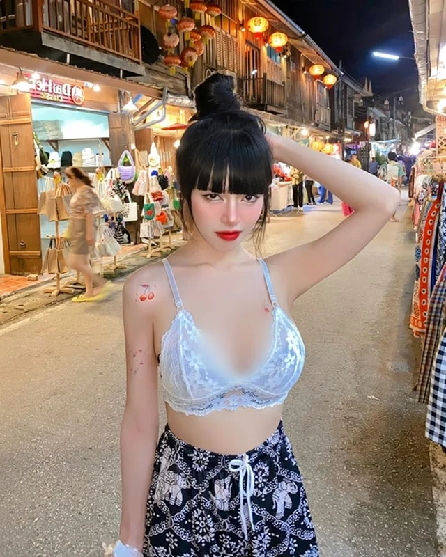 Stunning Influencer Turns Heads with Her Bold and Stylish Summer BBQ Outfit