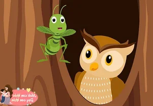 Bilingual Fairy Tales: The Wise Owl and the Noisy Grasshopper English-Vietnamese Learning Story - image 2