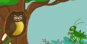 Bilingual Fairy Tales: The Wise Owl and the Noisy Grasshopper English-Vietnamese Learning Story - image 1