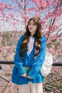 Dreamy muse amidst the blooming cherry blossoms in Da Lat - image 3