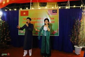 Diplomatic Dinner on Vietnam Navy Ship 20 in Malaysia - image 1