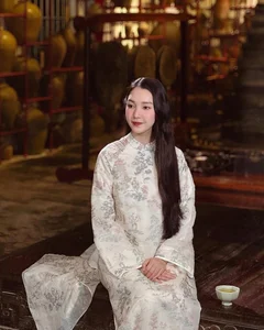 The Muse of Hue: Timeless Beauty and a Captivating Smile - image 3