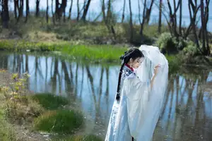 Wan Jiang Ting Vol.8722: Ethereal Beauty by the Stream, A Poetic Visual Journey - image 0