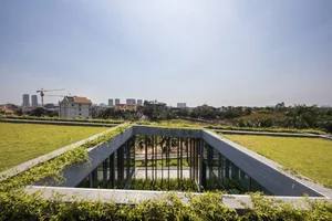 Sustainable Luxury: The Stunning Grass-Roof House in Ho Chi Minh City Redefining Modern Living - image 8